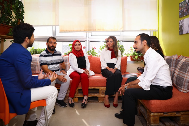 الملكة رانيا تؤكد أهمية تجذير ثقافة
