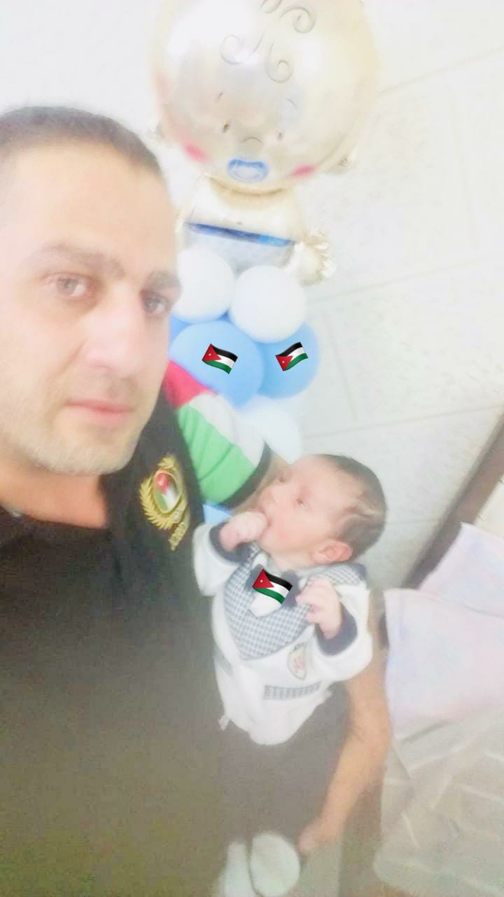 سعد العوايشة يبارك قدوم المولود الجديد