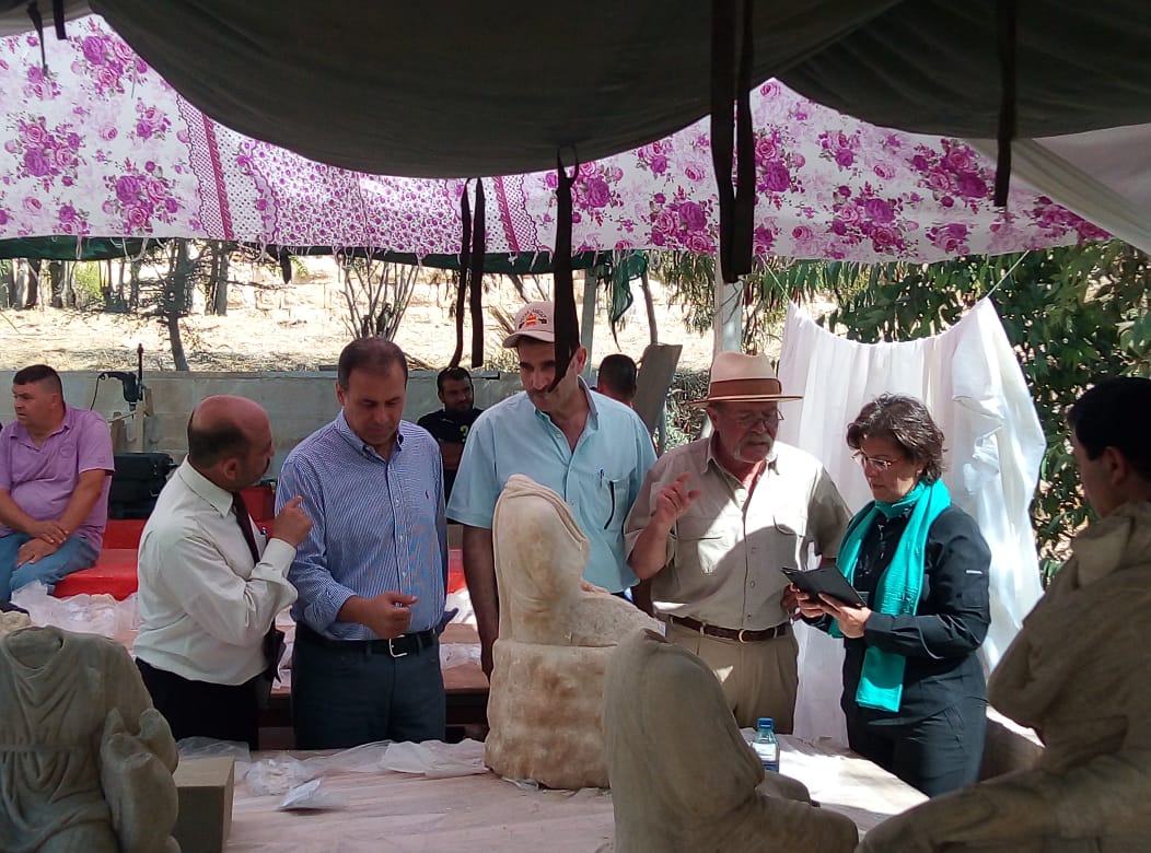 عناب تعلن اكتشاف المزيد من التماثيل