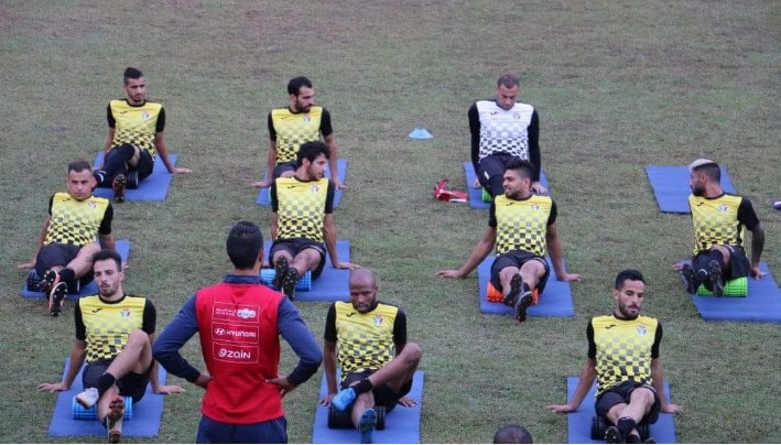 منتخب الأردن يبدأ تدريباته لمواجهة ألبانيا