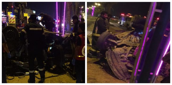 بالصور.. حادث مروع يودي بحياة عائلة