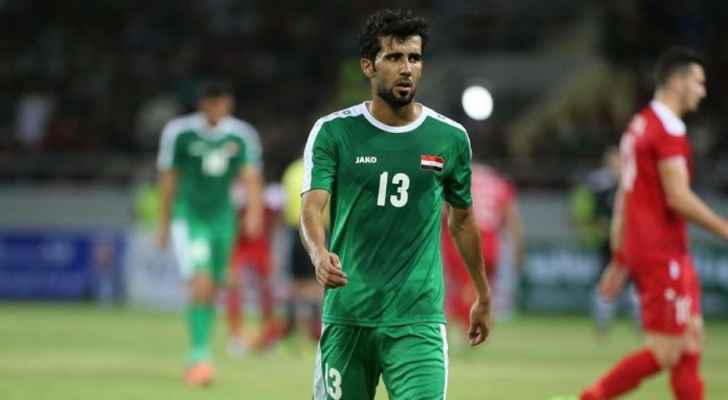 لاعب عراقي يعلم بخبر وفاة والدته