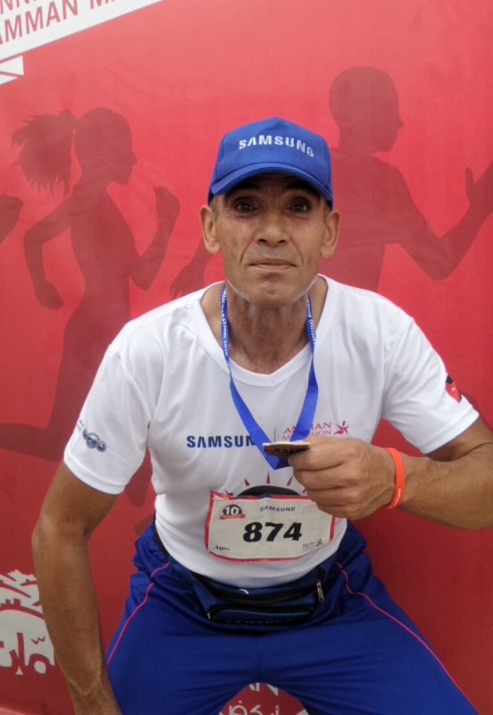 الخلايلة يحوز مركزا متقدما في ماراثون