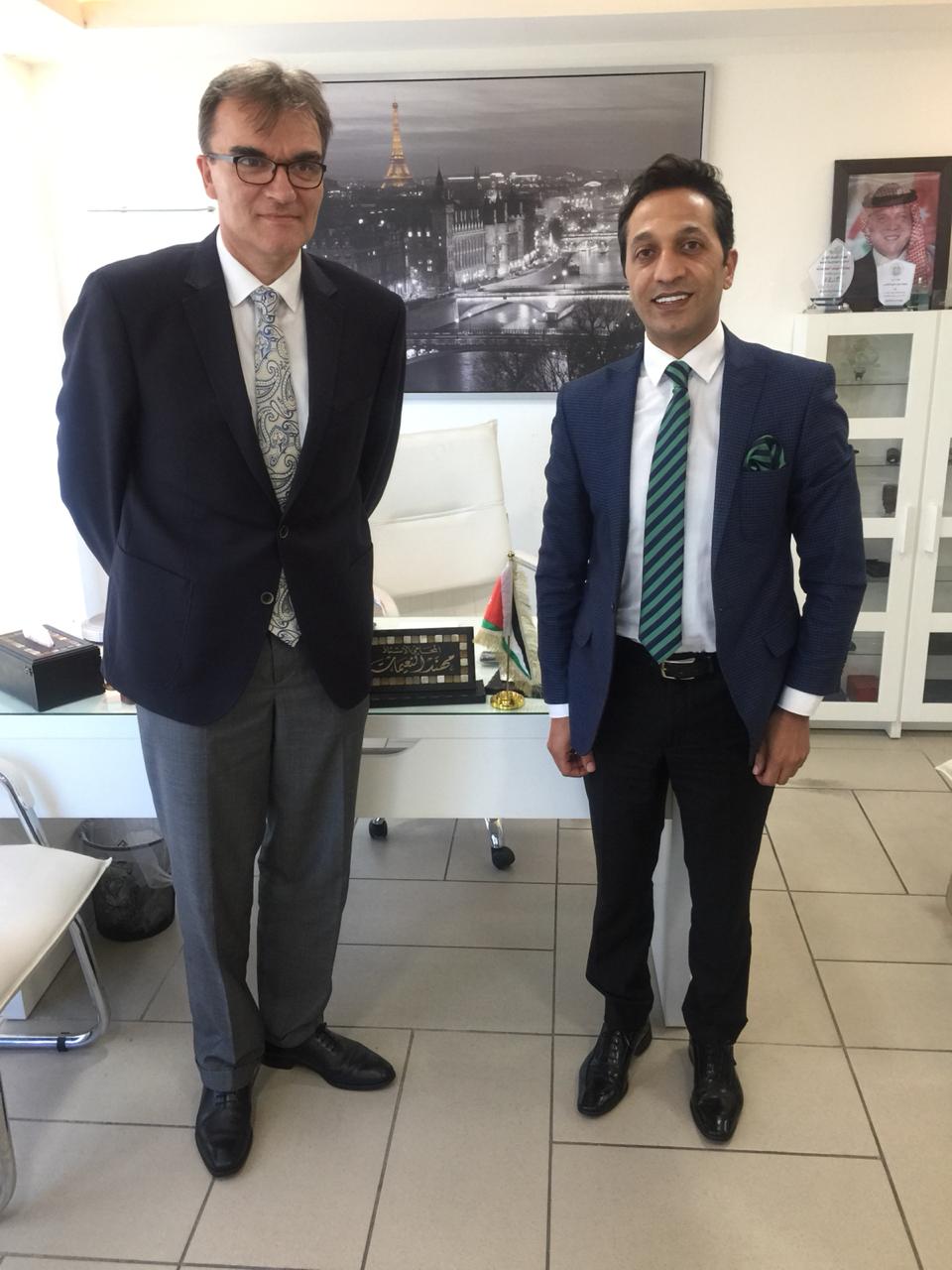 نائب رئيس مجلس محافظة العاصمة يلتقي