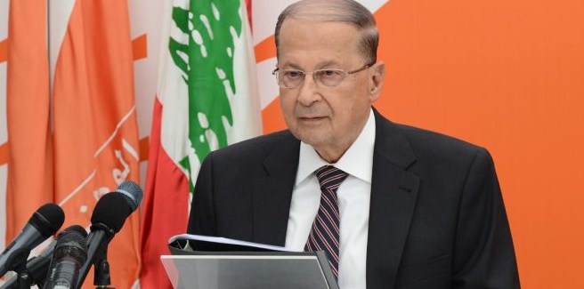 الرئيس اللبناني يشيد بقرار الاردن وسوريا