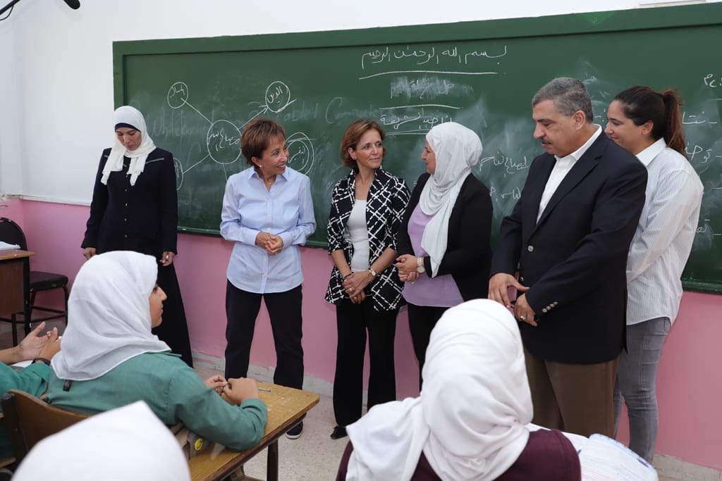 الاميرة بسمة تطلع على انجازات مشروع