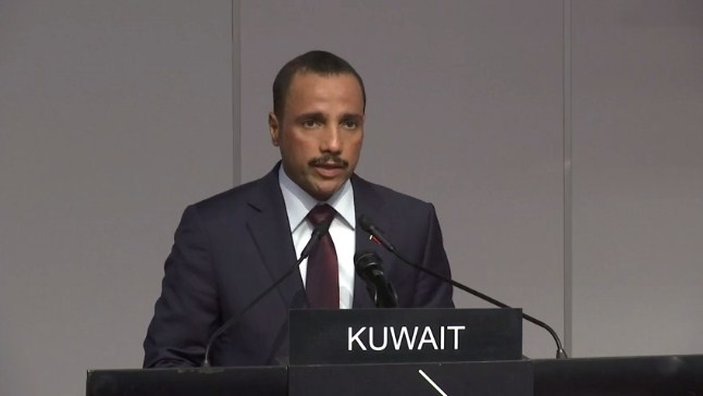 الوفد الإسرائيلي يعترض ويقاطع كلمة رئيس