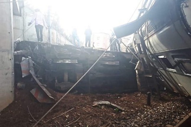 انحراف قطار في المغرب يوقع 10