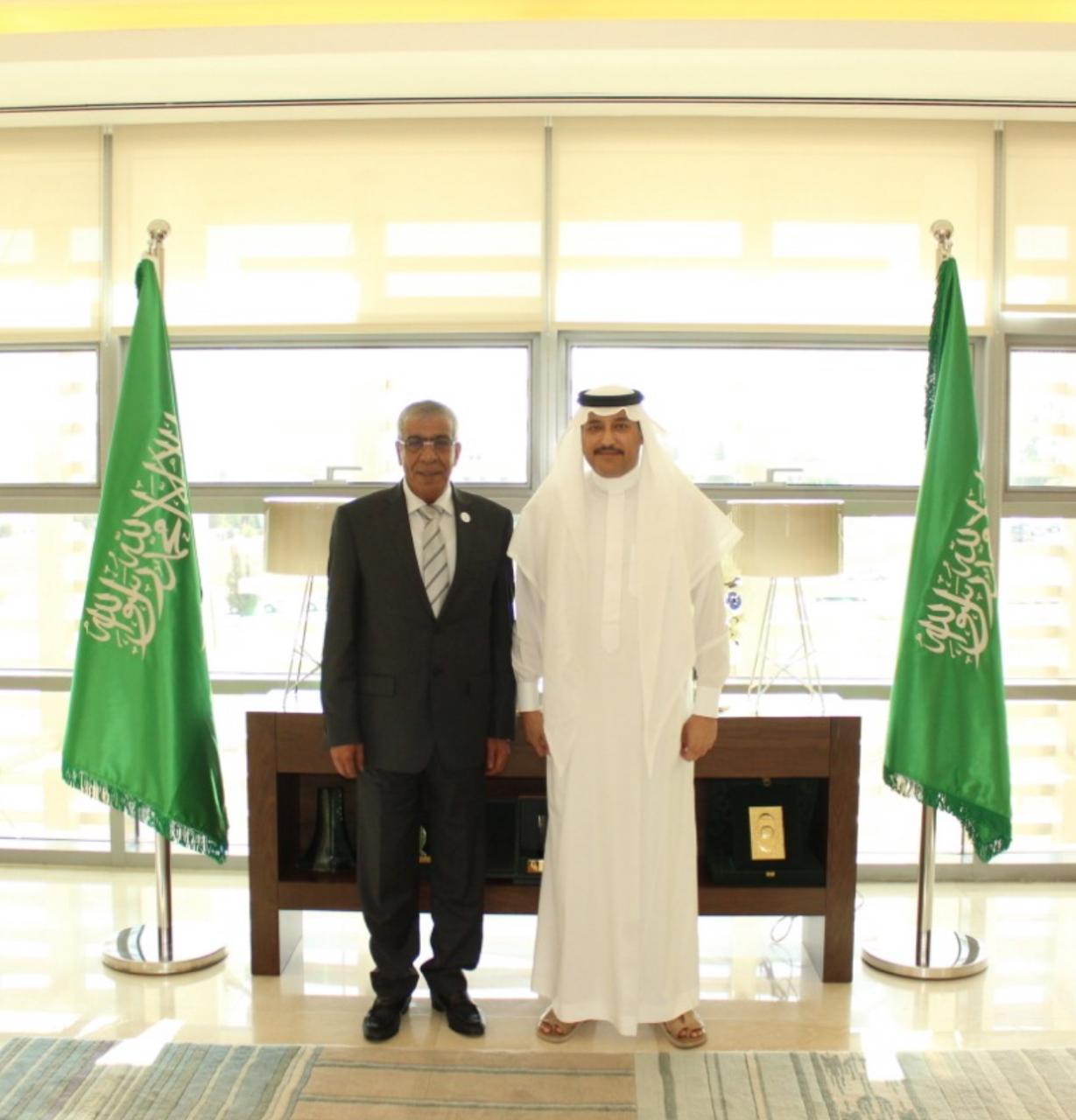 السفير السعودي لدى الأردن يستقبل السفير
