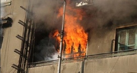 3 اصابات اثر حريق محدود في