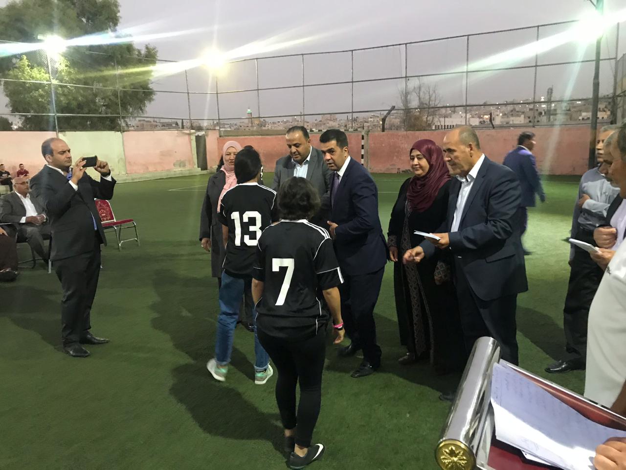 احمد العبداللات يرعى حفل تكريم الفرق