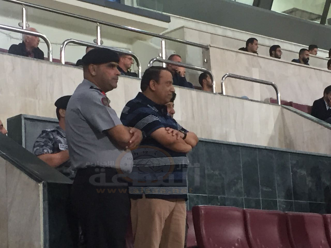 بعد تصريحه.. الحواتمة في المدرجات باستاد