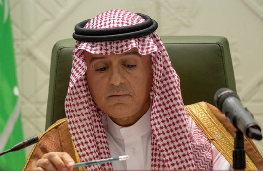 الجبير: ولي العهد لم يكن على