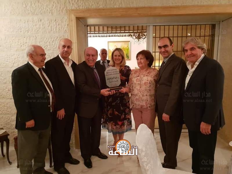 لماذا احتفلت السفارة اللبنانية بالأردنية قعوار