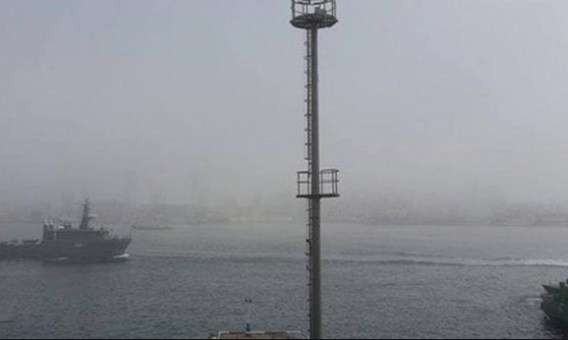 الاحوال الجوية تغلق ميناء نويبع البحري