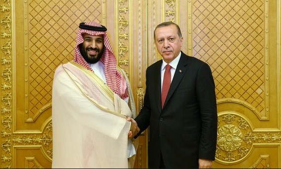 ابن سلمان يتصل بأردوغان لبحث قضية