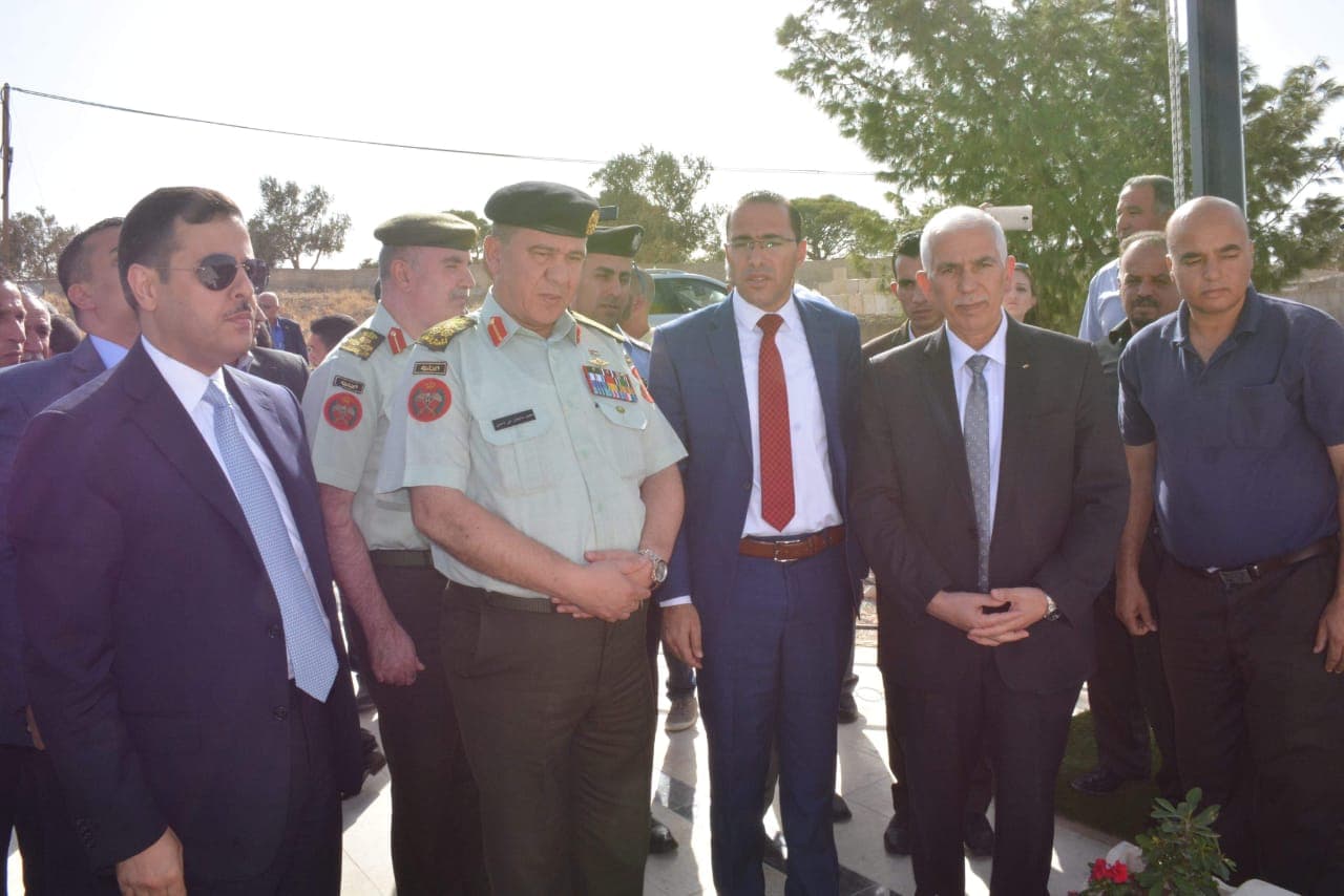 افتتاح الصرح التذكاري لشهداء الجيش العربي