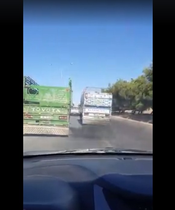 ضبط سائقي مركبتي «ديانا» قادا بتهور