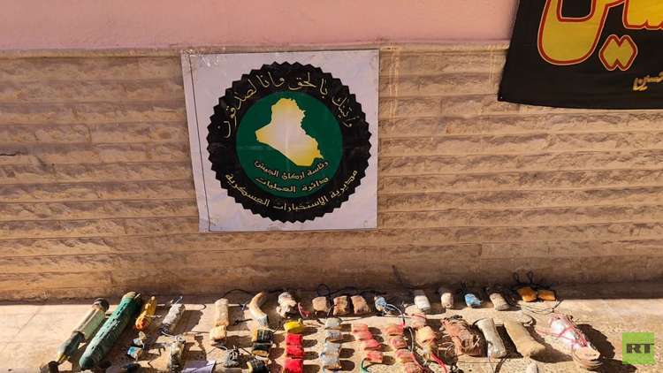 القوات العراقية تضبط 30 حزاما ناسفا