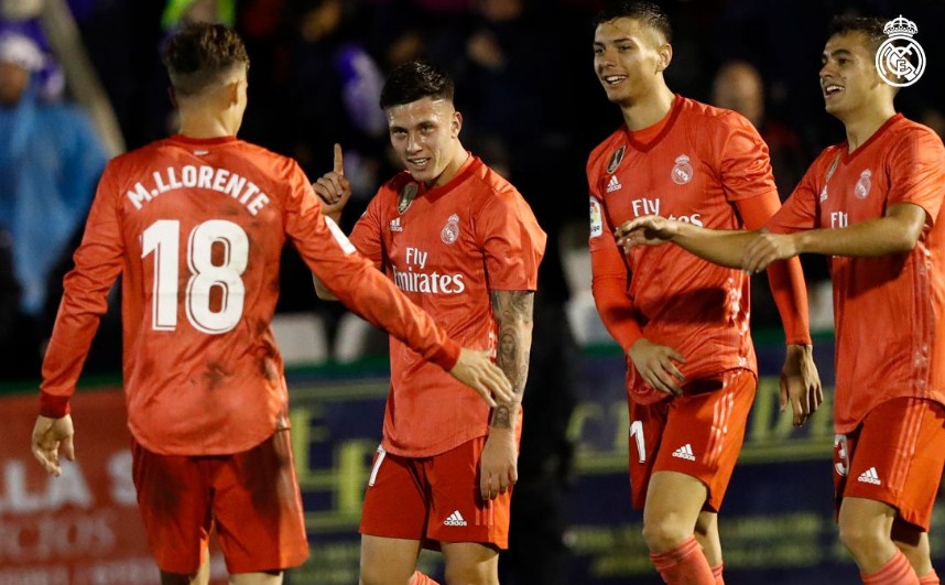 سولاري يبدأ قيادته لريال مدريد برباعية