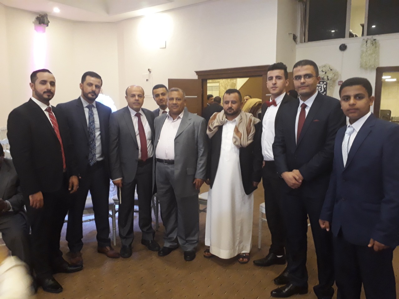 الدكتور الورافي يحتفل بزفاف نجله مختار