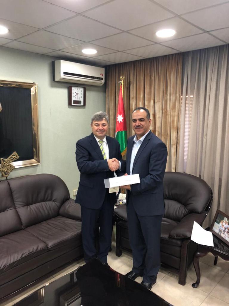 السفير التركي يزور وزير الزراعة