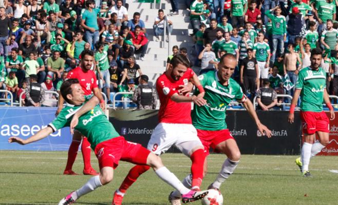 فوز الجزيرة على الوحدات بدوري المناصير