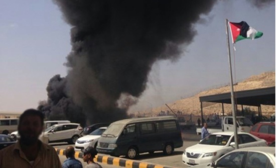 الجمارك: حريق المنطقة الحرة ’مفتعل‘.. وتم