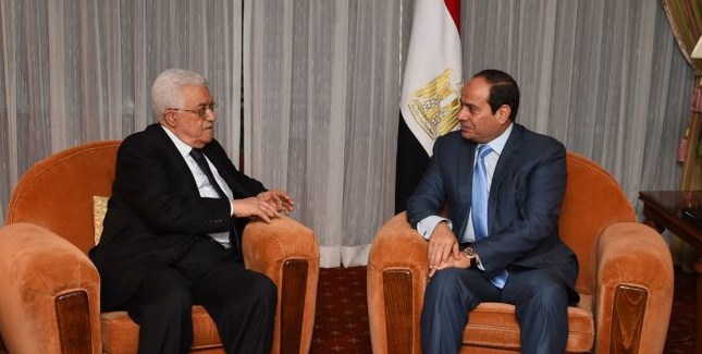 السيسي وعباس يبحثان تطورات القضية الفلسطينية