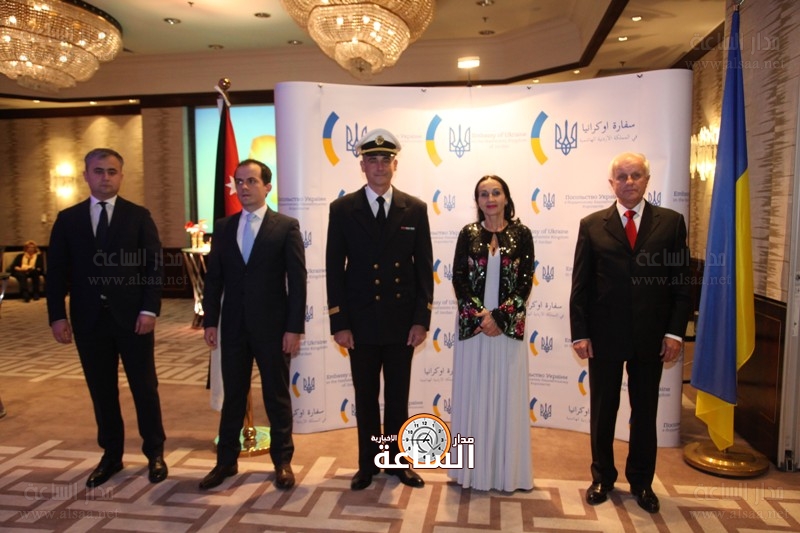 السفارة الأوكرانية في الأردن تحتفل بعيد