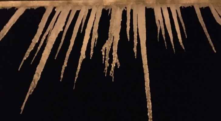 شاهدوا شدة تشكل الإنجماد في جبال