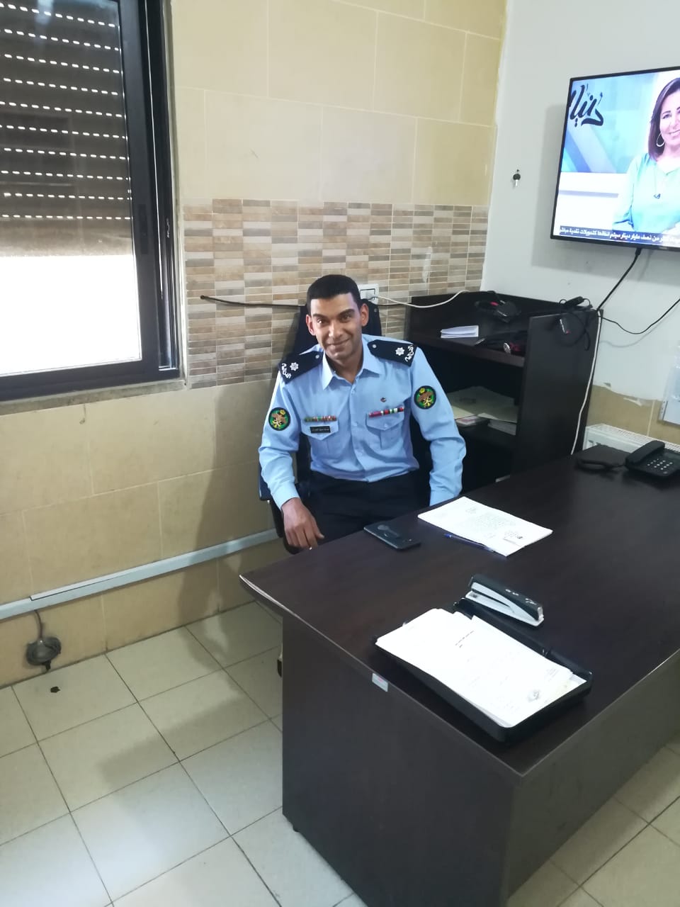 تهنئة بترفيع صدام العبادي لرتبة ملازم