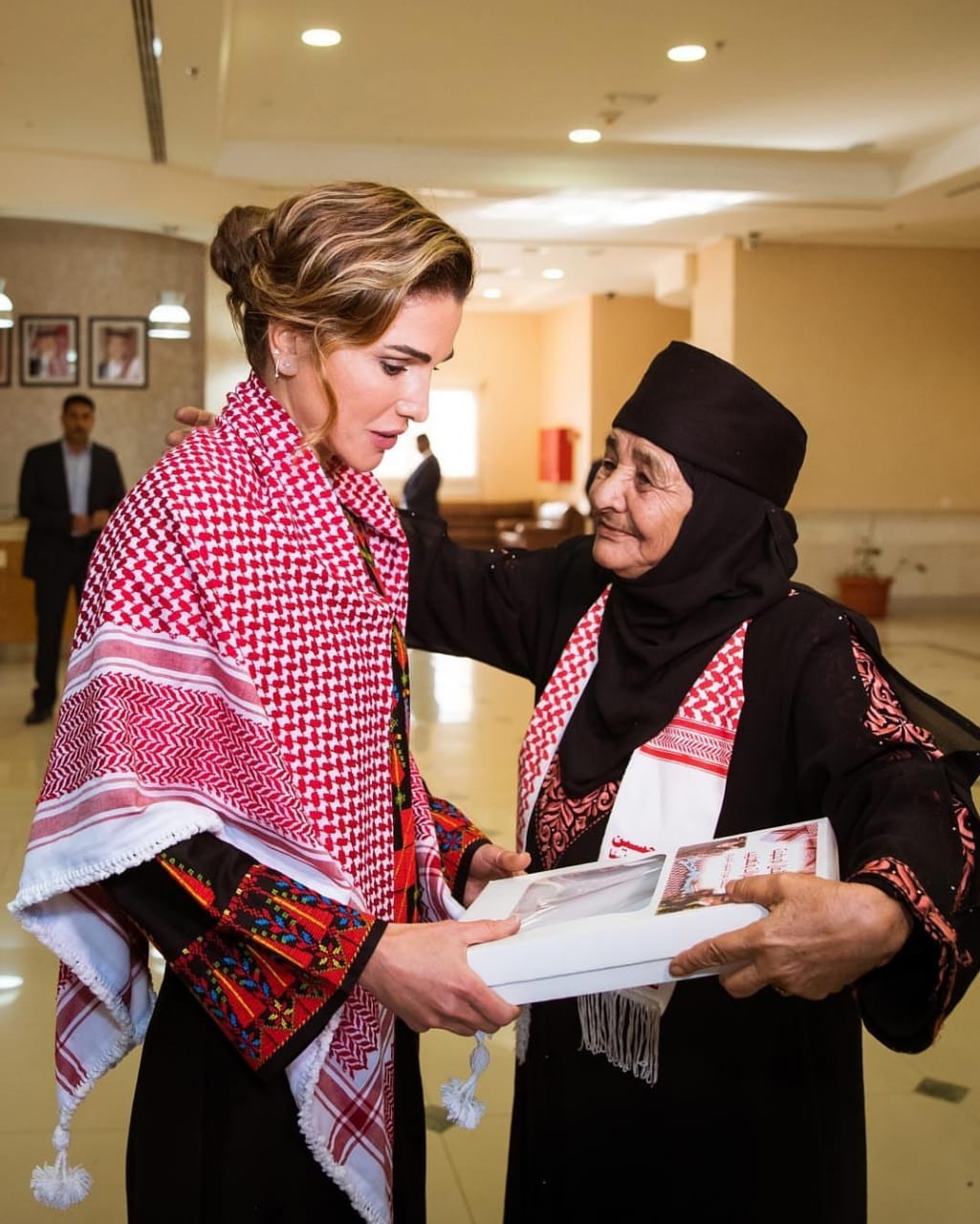 ماذا قالت الملكة رانيا عن اللقاء