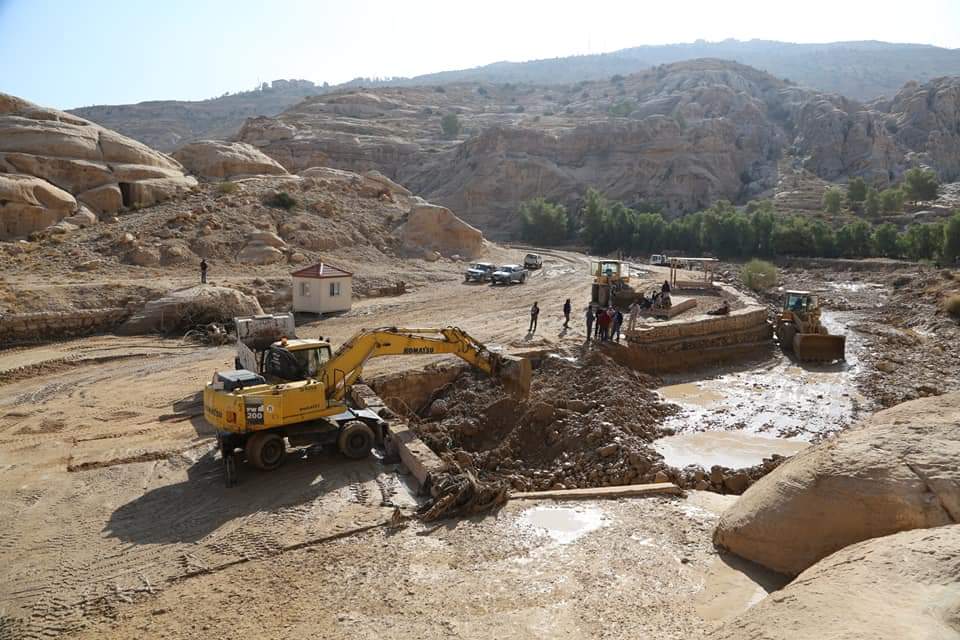 إعادة تأهيل في «البترا» (صور)