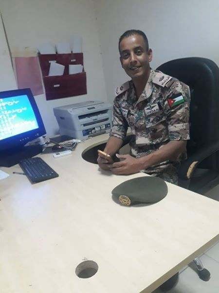 مبارك الترفيع للرائد ابراهيم جميل الثبيتات