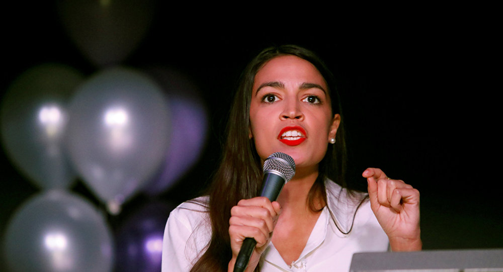 أصغر عضوة في الكونغرس غير قادرة