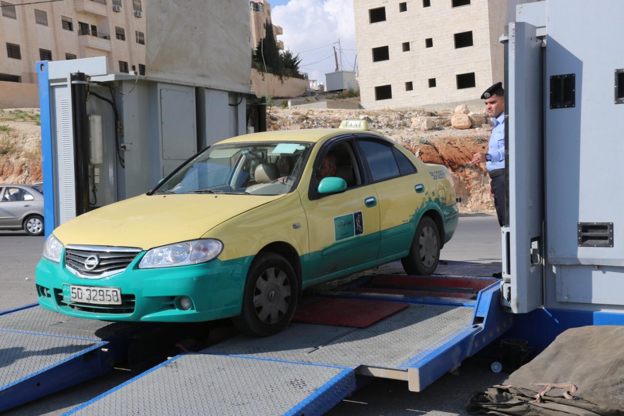 محطة فحص فني ميدانية متنقلة للأمن