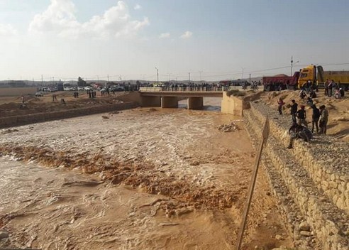 ‏المياه تحذر من سيل القطرانة