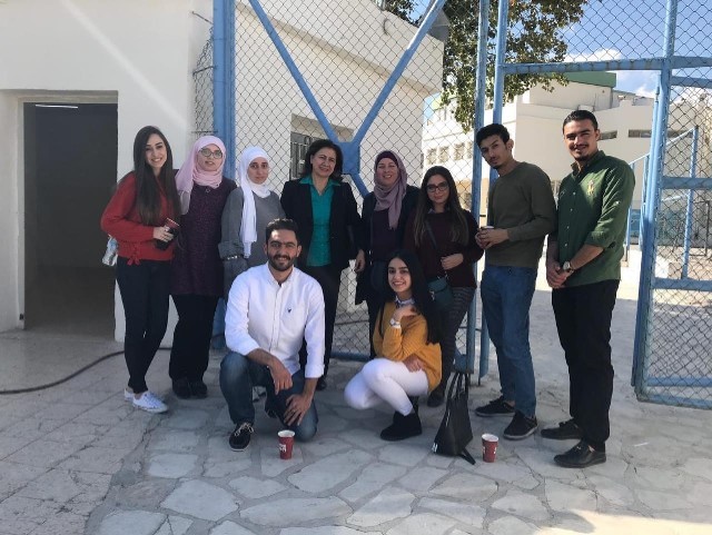 طلبة قسم النطق بـ عمان الاهلية