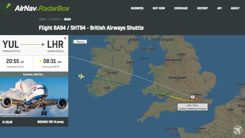 أجسام غامضة تحلق في سماء أيرلندا