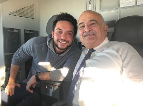 الحسن والحسين سوية على متن ’الملكية