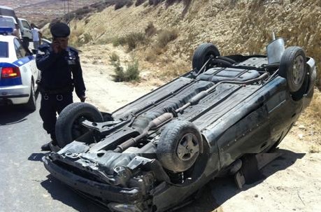 3 اصابات بحادث تدهور على طريق