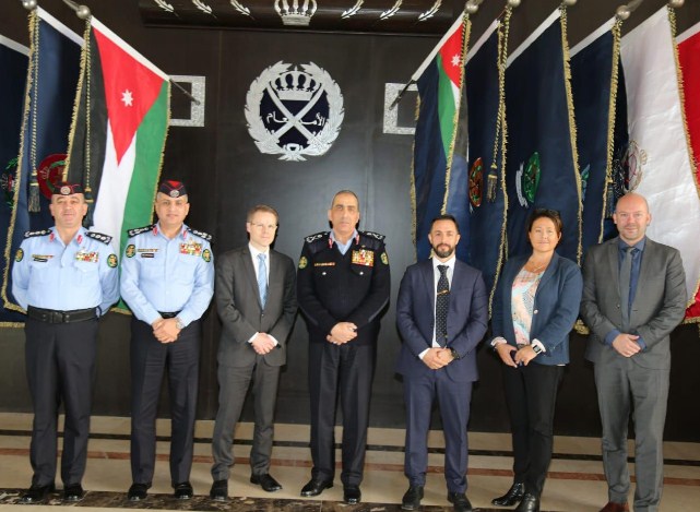 اللواء روجنان :التعاون الشرطي بين الاردن