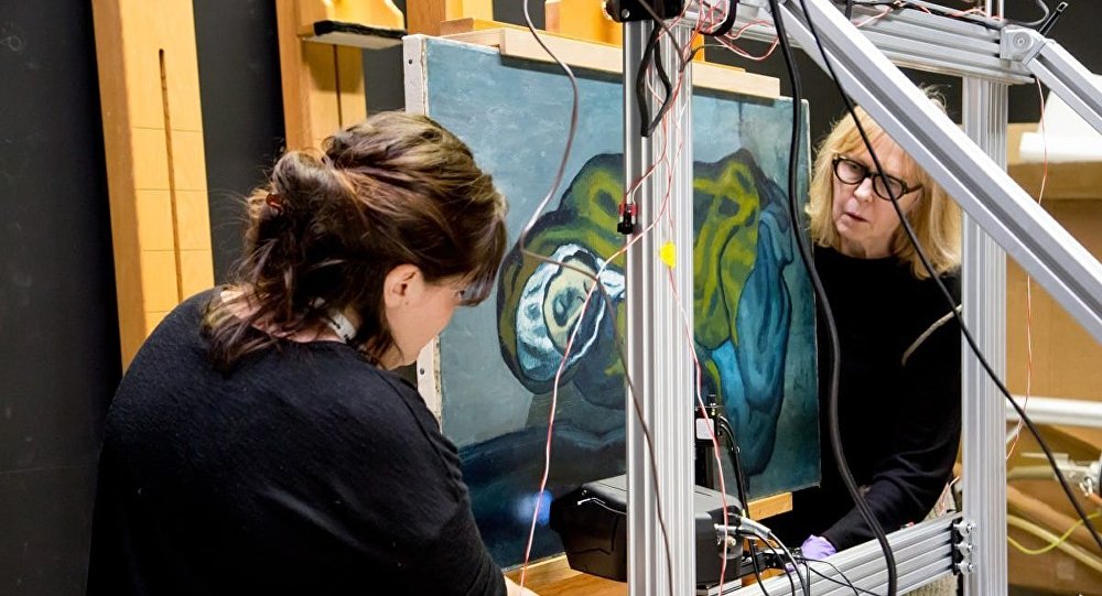 لوحة مسروقة لبيكاسو تعود للظهور في