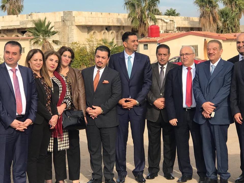 وفد نيابي برئاسة الدغمي إلى دمشق