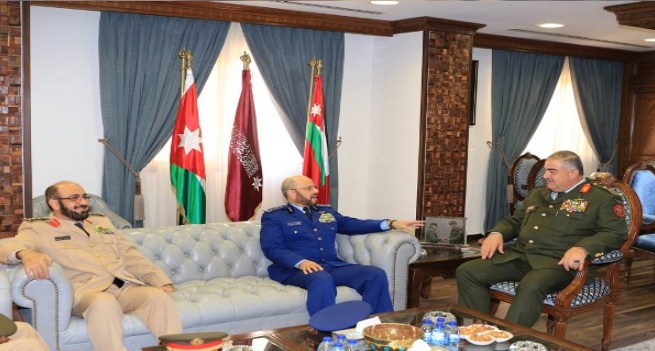 فريحات يستقبل نظيره السعودي