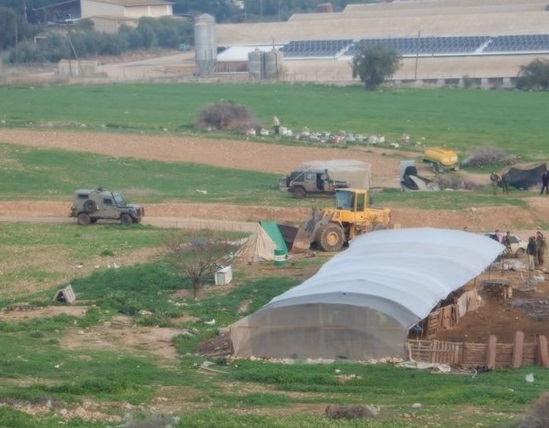 الاحتلال الاسرائيلي يدمّر خط مياه في