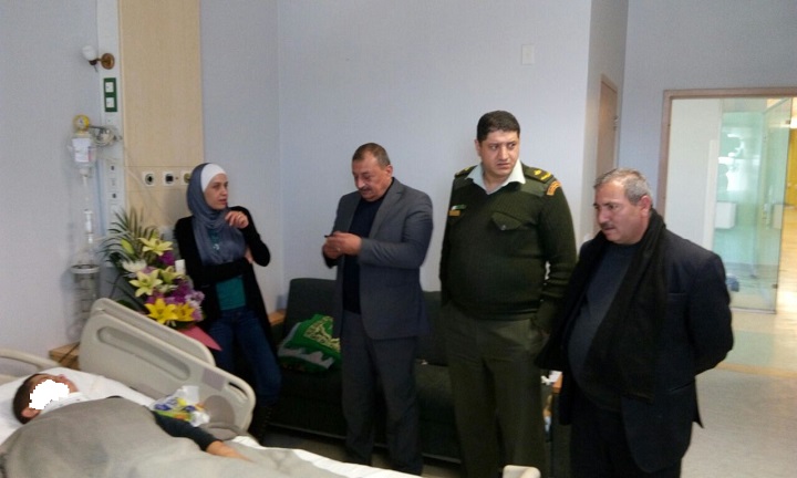 نقابة ’المعلمين‘ تزور طلاب المدرسة الذين