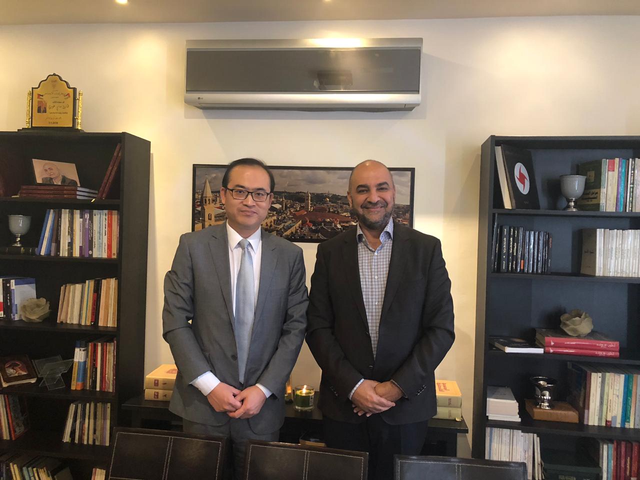 اشادة صينية بجهود خوري في ترتيب