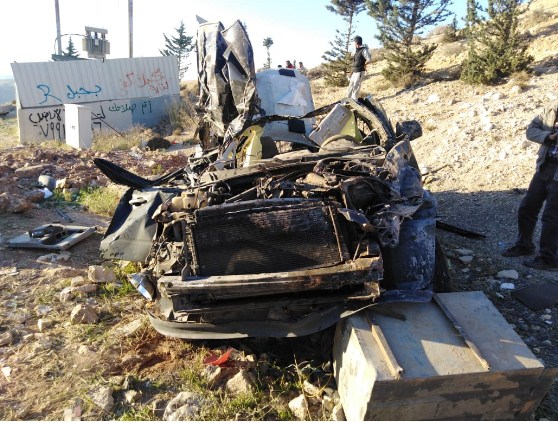 إصابة (4) أشخاص اثر حادث تصادم بمنطقة